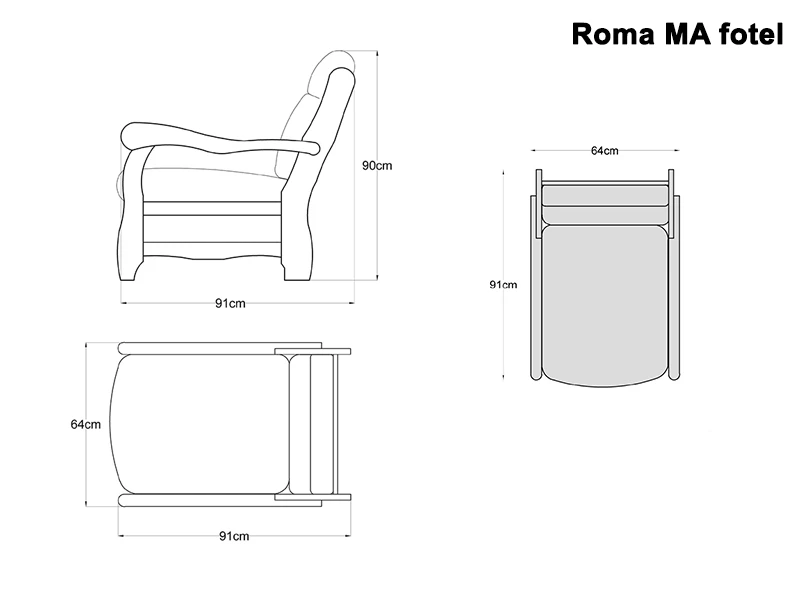 Róma MA fotel - 37