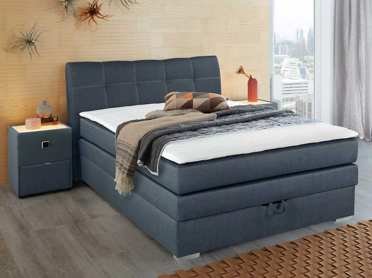 Amelie 140 boxspring ágy-15