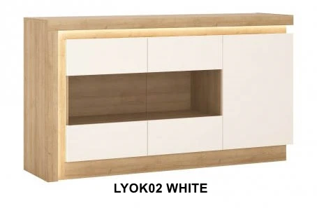 Lyon White Komód -13  LYOK02
