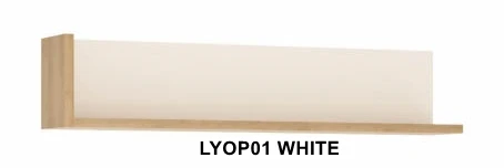 Lyon White Fali polc -13  LYOP01