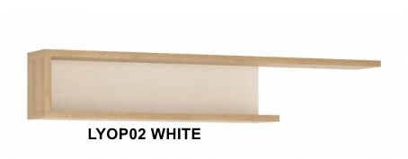 Lyon White Fali polc -13  LYOP02