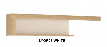 Lyon White Fali polc -13  LYOP03