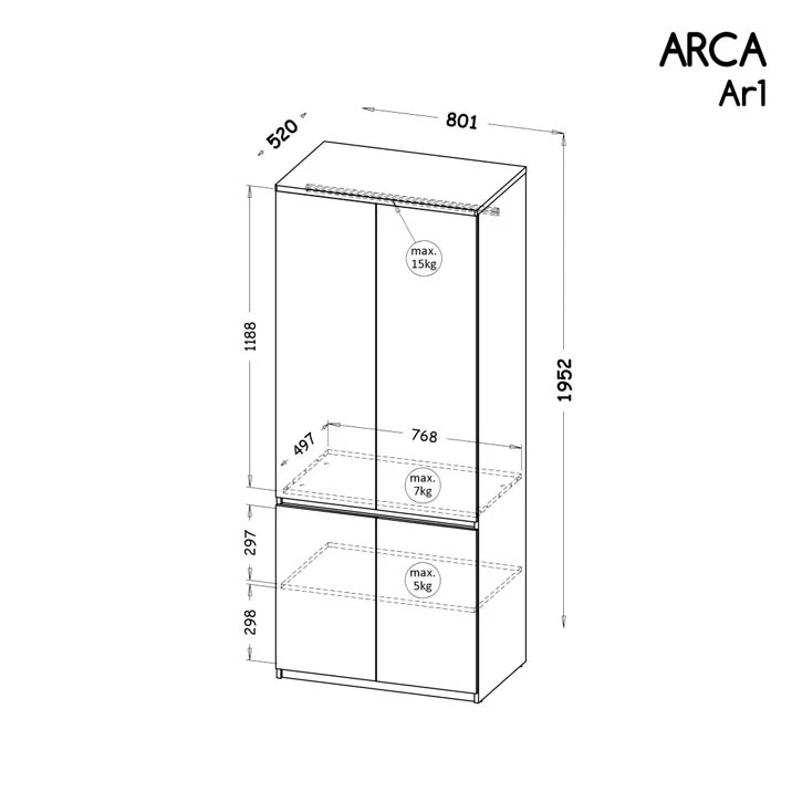 Arca-14 AR1 elem 