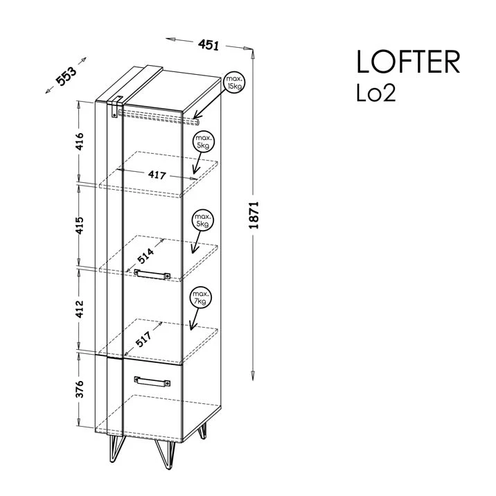 Lofter-14 LO2 elem