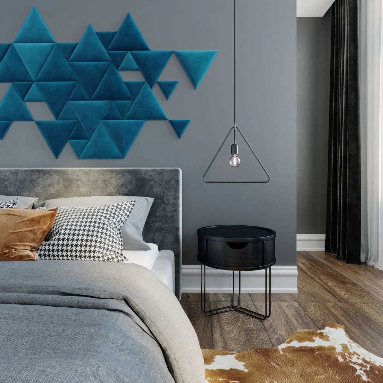 Delta 340 textil falpanel