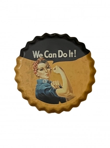 We Can Do It! fém falikép