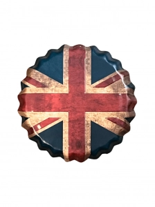 Angol zászló fém falikép