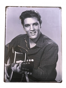 Elvis Presley fém tábla
