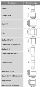 Tempo elemes ülőgarnitúra - 37