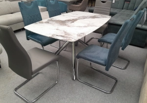 Genova Chrome étkezőasztal -13
