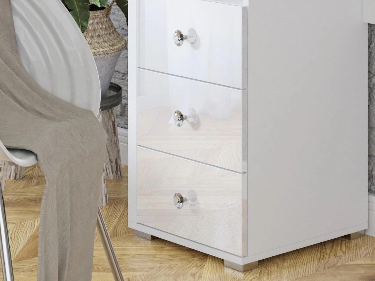 Diva fésülködő asztal tükörrel - 27
